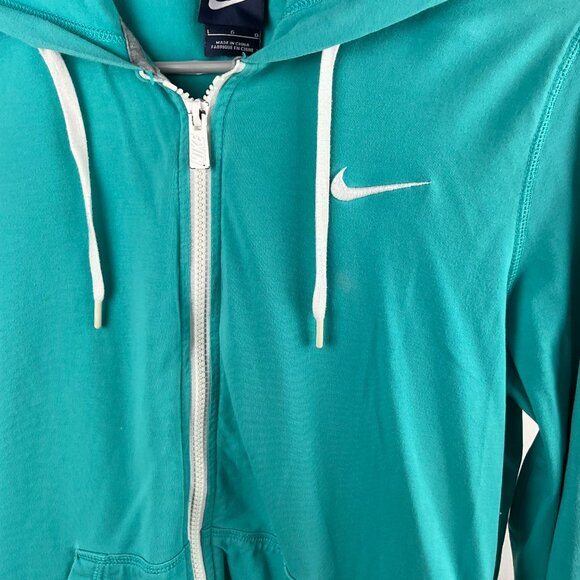 Nike Turquoise Full Zip Hoodie - Picture 6 of 13